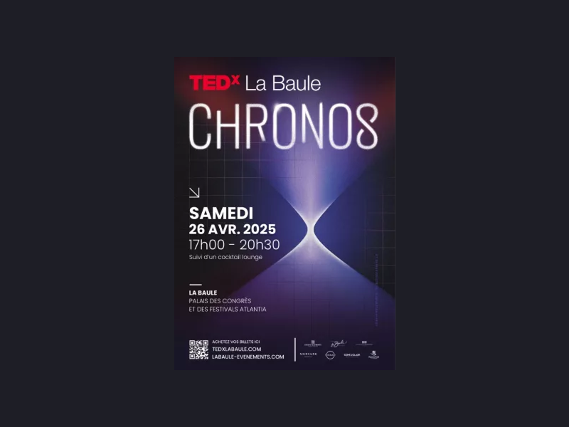 Site vitrine TedX La Baule 2025